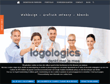 Tablet Screenshot of logologics.nl